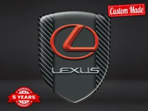 Lexus Decalcomanie Paraurti Pregiate Pro Regolabili